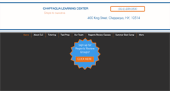 Desktop Screenshot of chappaqualearningcenter.com